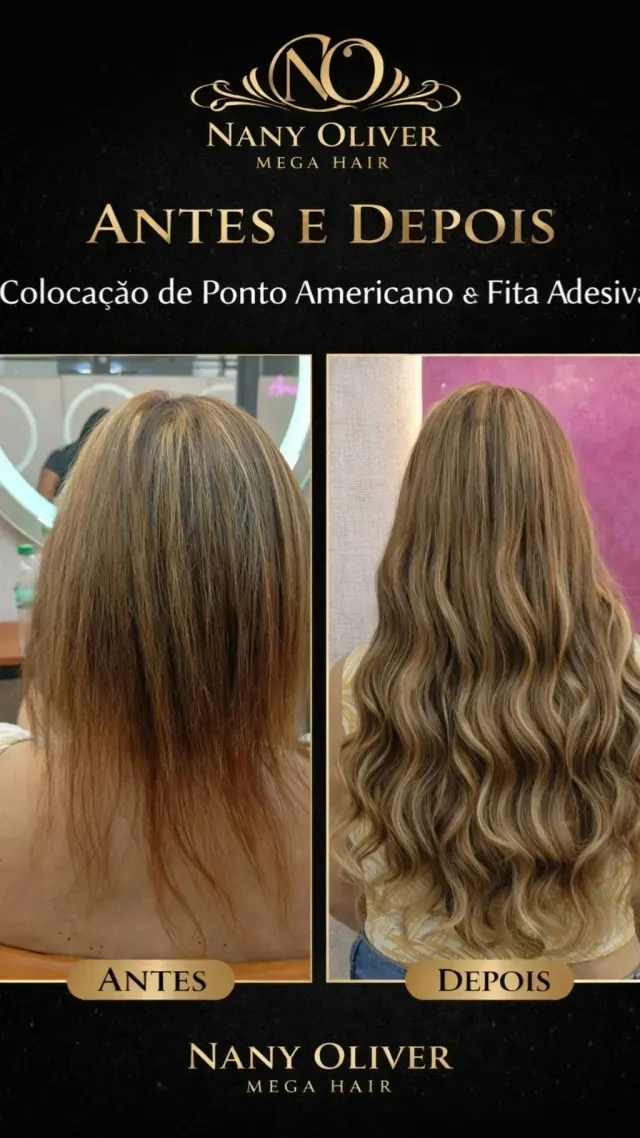 Trabalho de Nany oliver mega hair