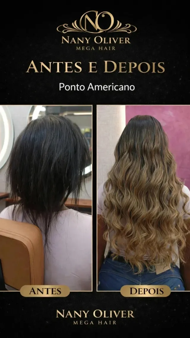 Trabalho de Nany oliver mega hair
