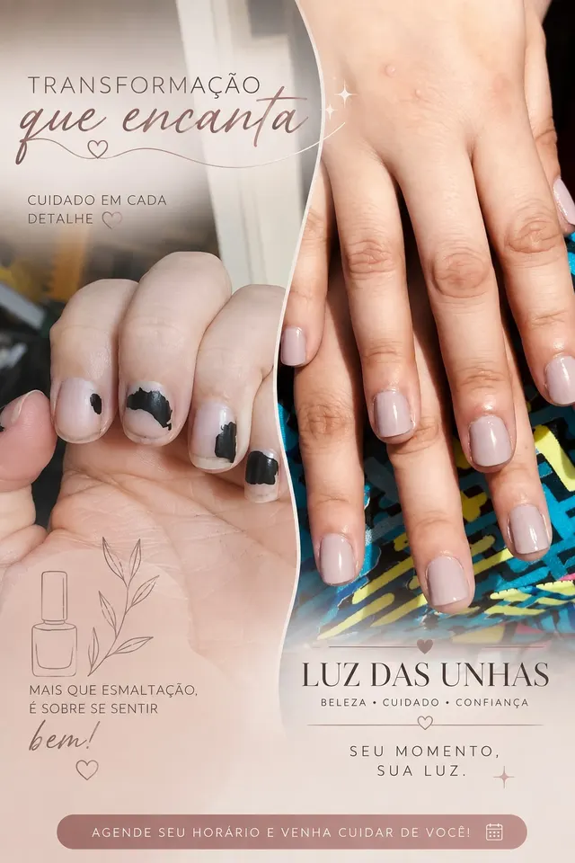 Trabalho de Alessandra luz das unhas
