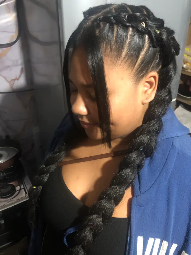 Trabalho de Vick braids