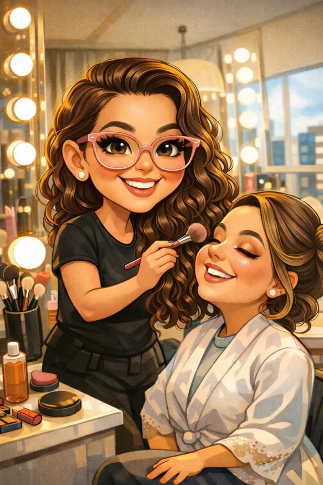 Trabalho de JL Makes e Penteados